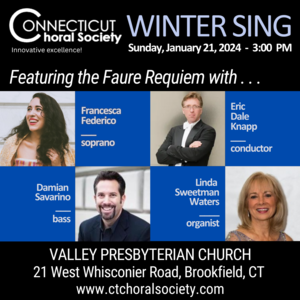 Winter Sing featuring the Faure Requiem