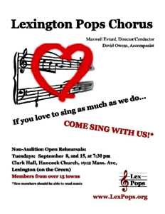 Come Sing With Us!
