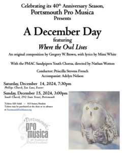 A December Day: 40th anniversary celebration