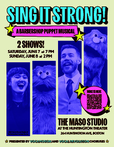 Sing It Strong: A Barbershop Puppet Musical