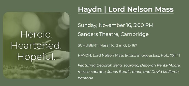 Masterworks Chorale Fall Concert