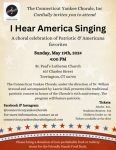 I Hear America Singing!