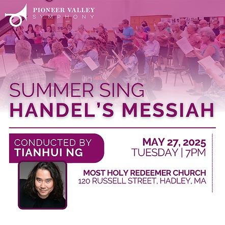 Summer Sing: Handel's Messiah with Tianhui Ng