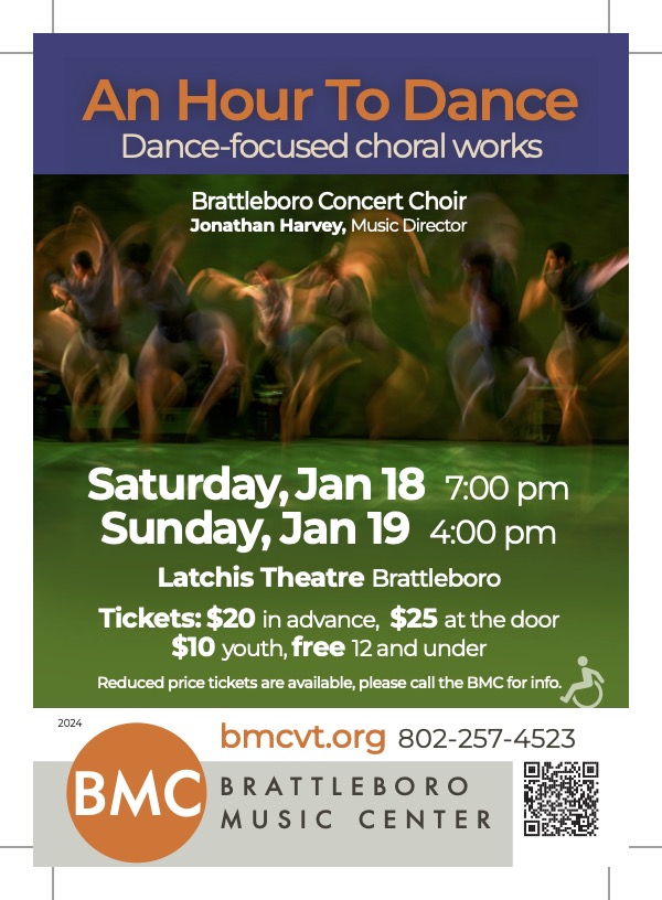 An Hour To Dance: dance-focused choral works