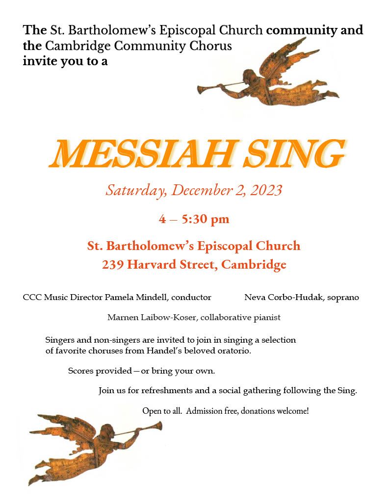 Messiah Open Sing