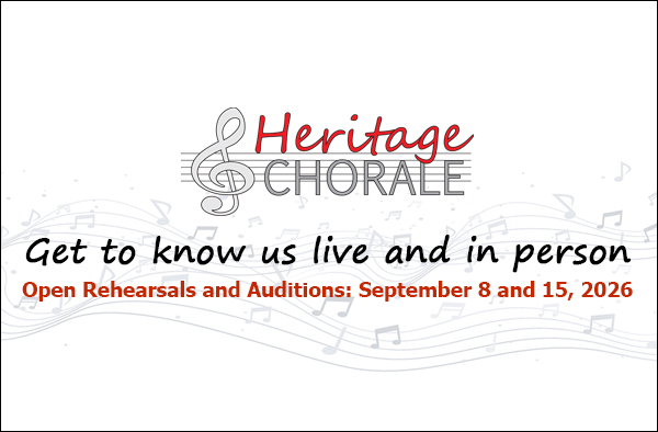 Open Rehearsals and Auditions