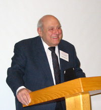 John Bavicchi accepts the 2003 Lifetime Achievement Award