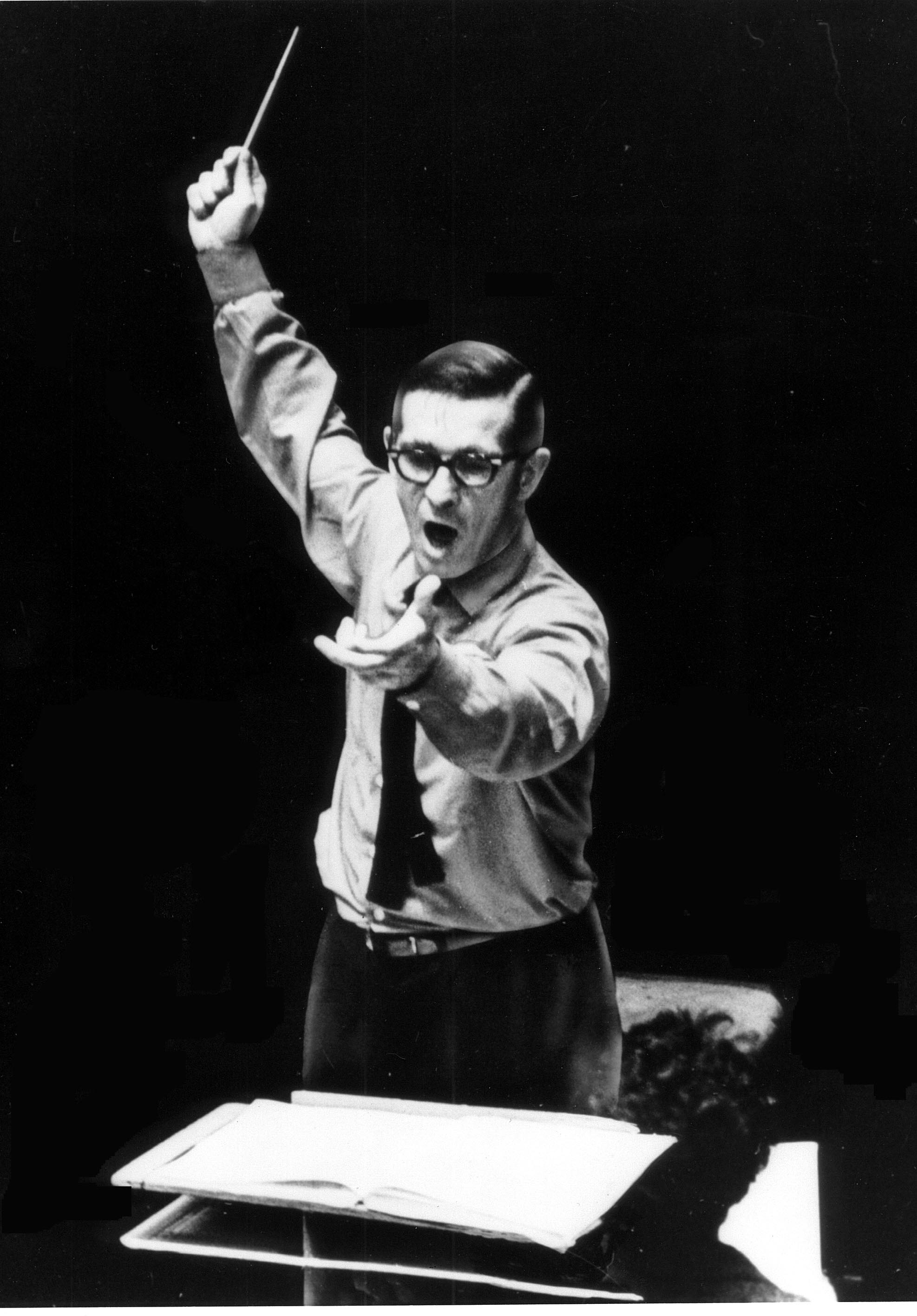 Alfred Nash Patterson conducting