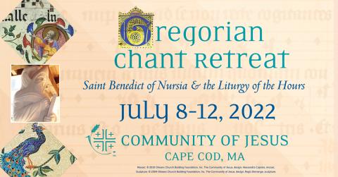 Gregorian Chant Retreat flier